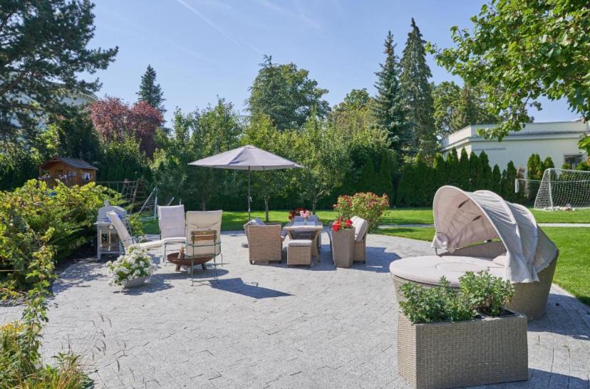 Apartment Mit Gartenblick Und Terrasse バーデン エクステリア 写真