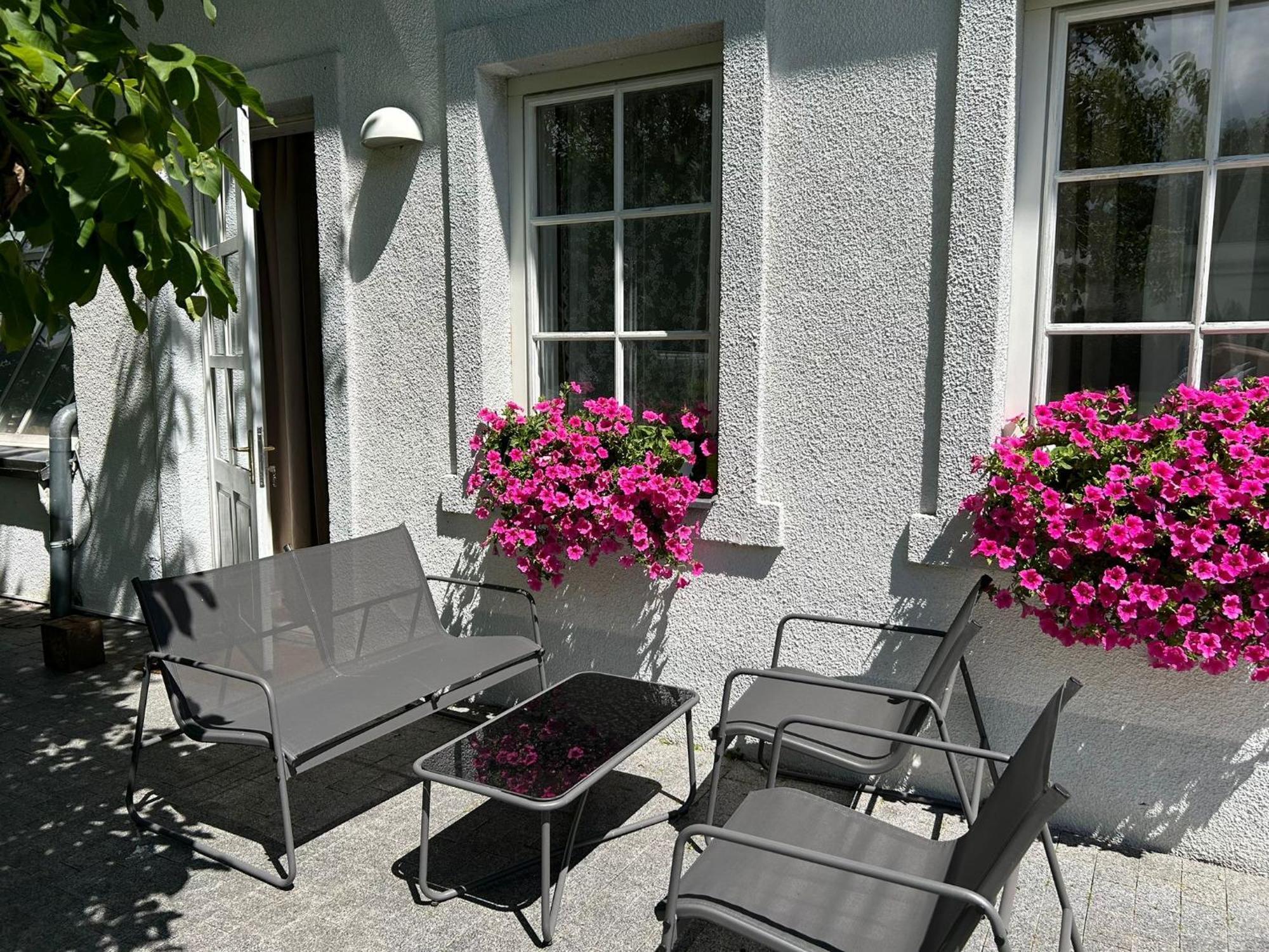 Apartment Mit Gartenblick Und Terrasse バーデン エクステリア 写真